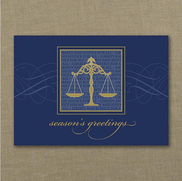 Lawyer Christmas Cards